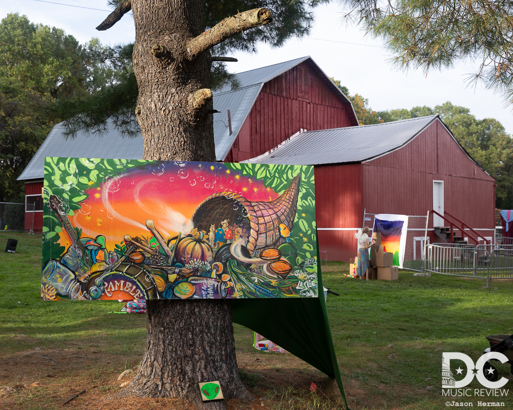 The art was plentiful at Ramble Festival