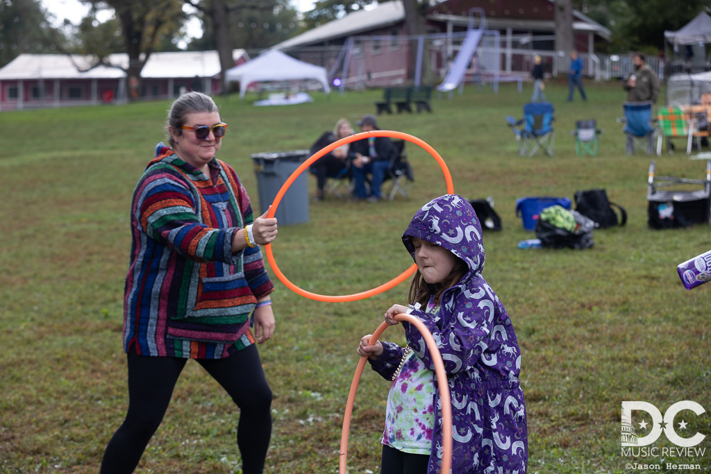 It was a great time to be out on the lawn with your hula hoops