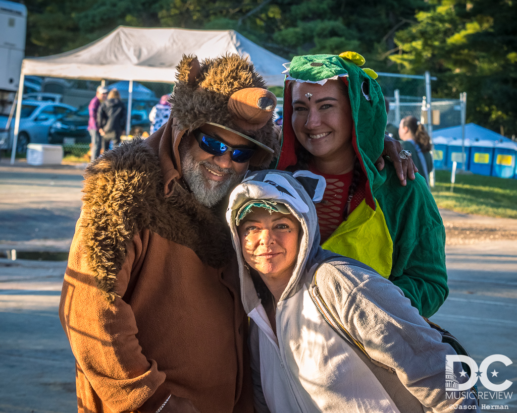 Everyone was enjoying the festival with their favorite onesie