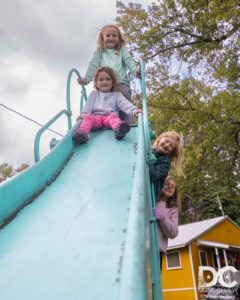 Young fans enjoying themselves at Ramble Festival