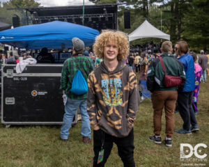 Isaac Hadden enjoying the Ramble Festival