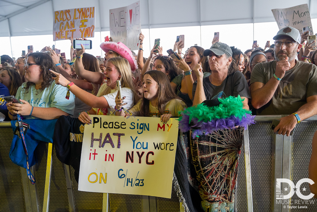 Fans were enjoying the festival