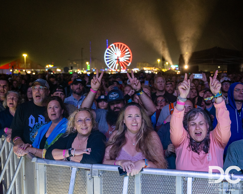 Fans were enjoying the festival