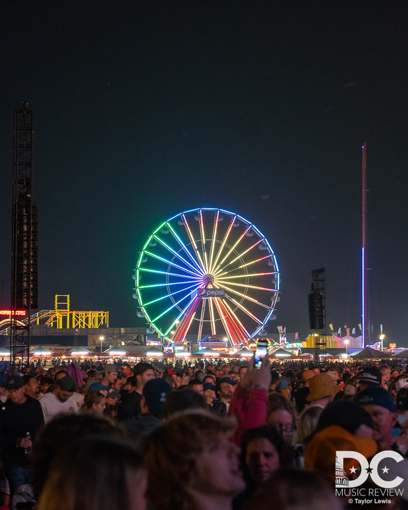 The boardwalk provided an excellent backdrop to Oceans Calling Festival