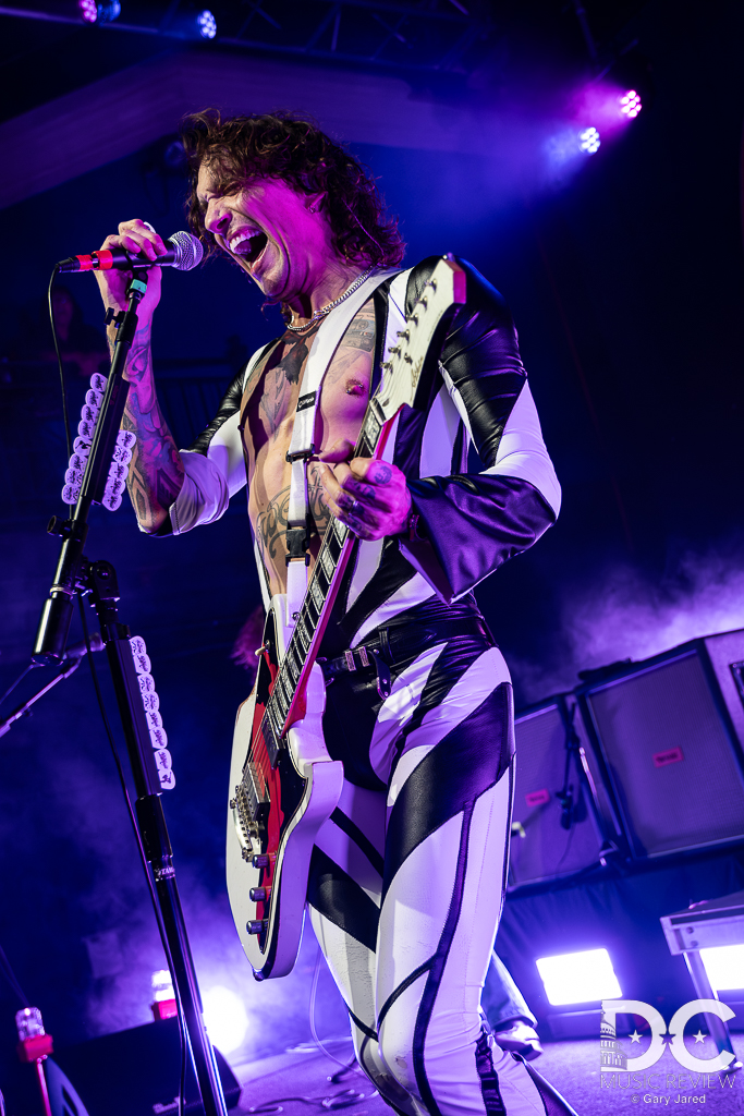 The Darkness perform at the 9:30 Club in Washington, DC