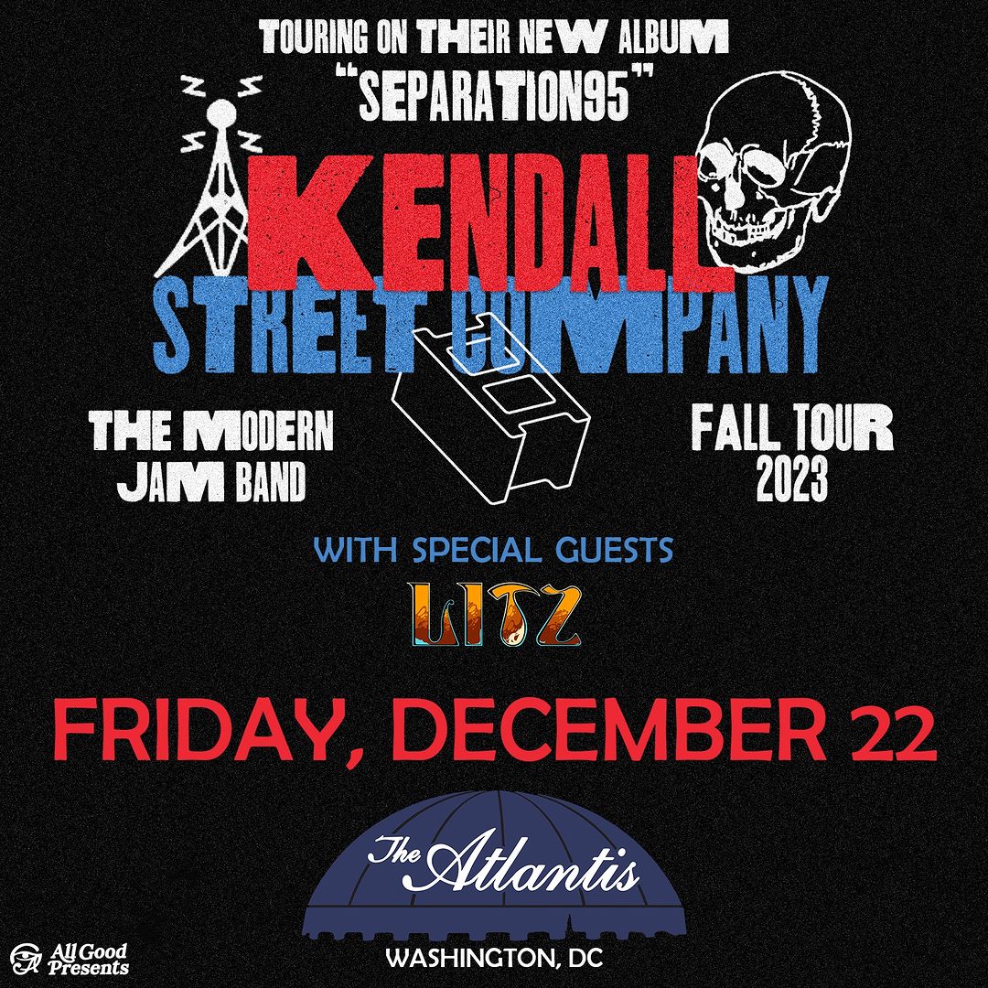 Kendall Street Company wsg/LITZ perform at The Atlantis in Washington DC on December 22, 2023