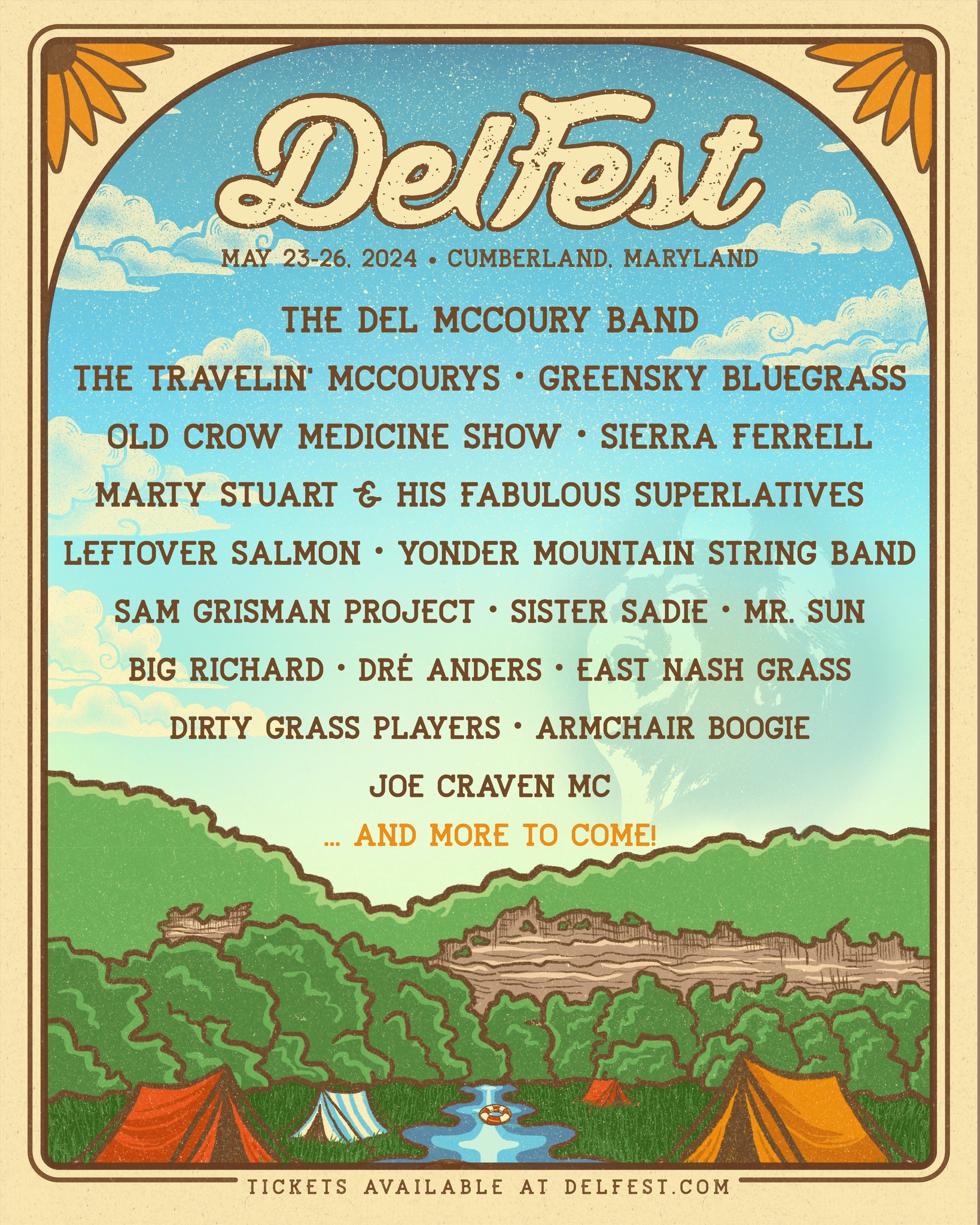 DelFest 2024 Initial Lineup