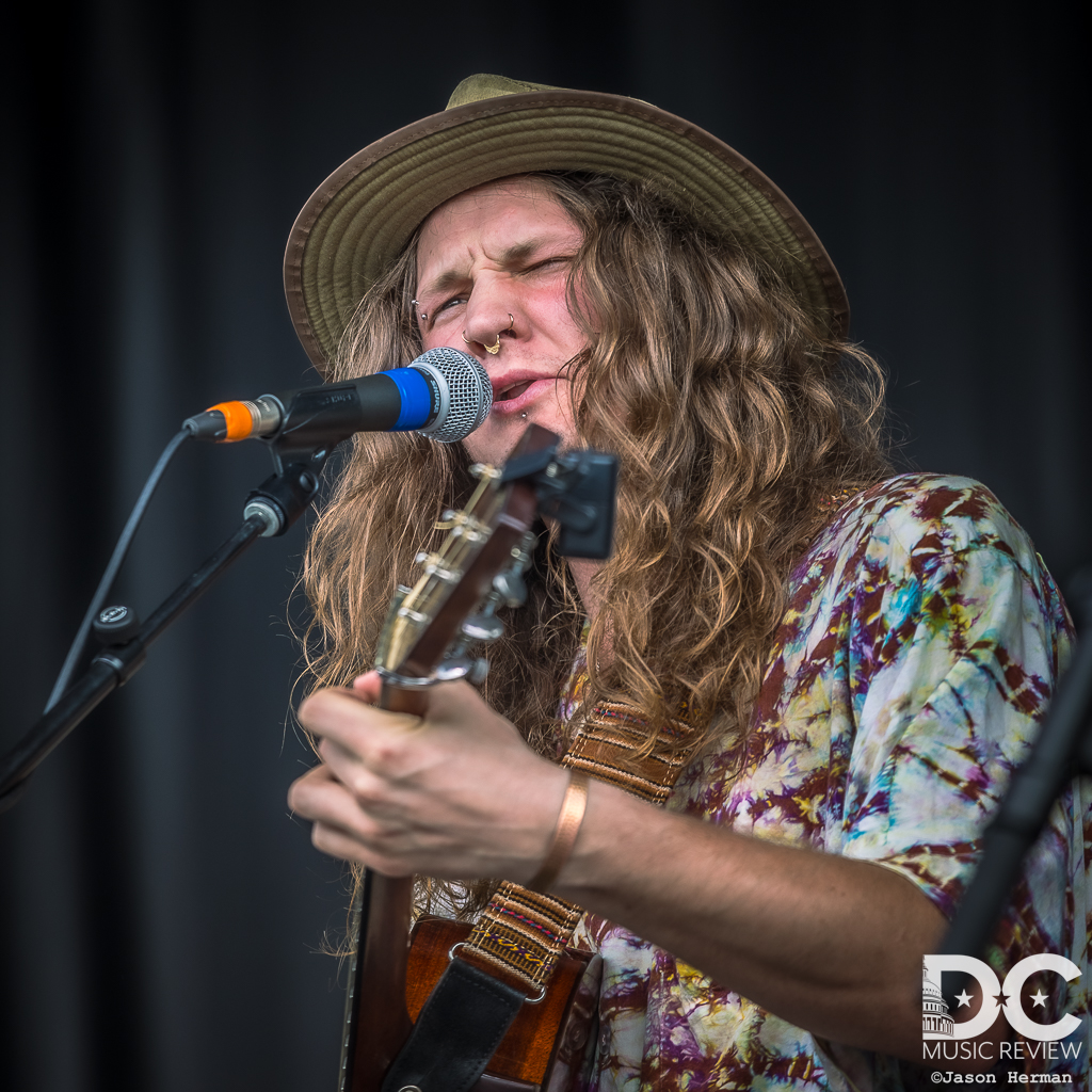 Alex King of Sicard Hollow performinng at DelFest 2023