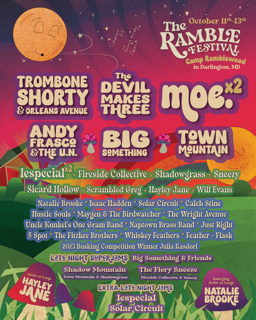 Ramble Festival 2024 Lineup