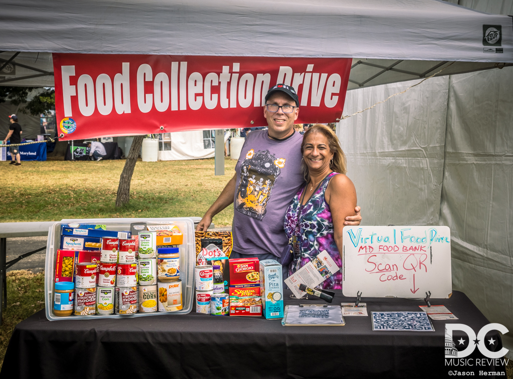 A food drive today in honor of Kofi Burbridge's birthday