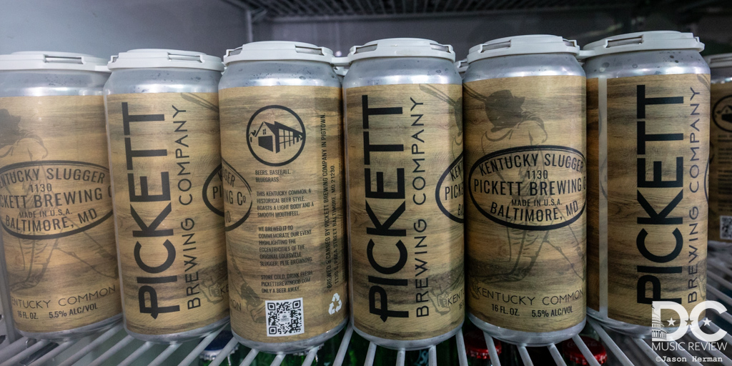 Some special brews just for the occasion by Pickett Brewing Company