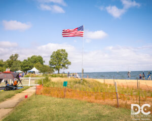 Nothing like a beautiful day at Sandy Point State Park.