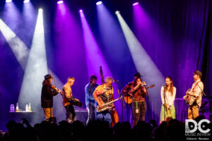 The Baygrass Horns-At-Large sit in with The Infamous Stringdusters