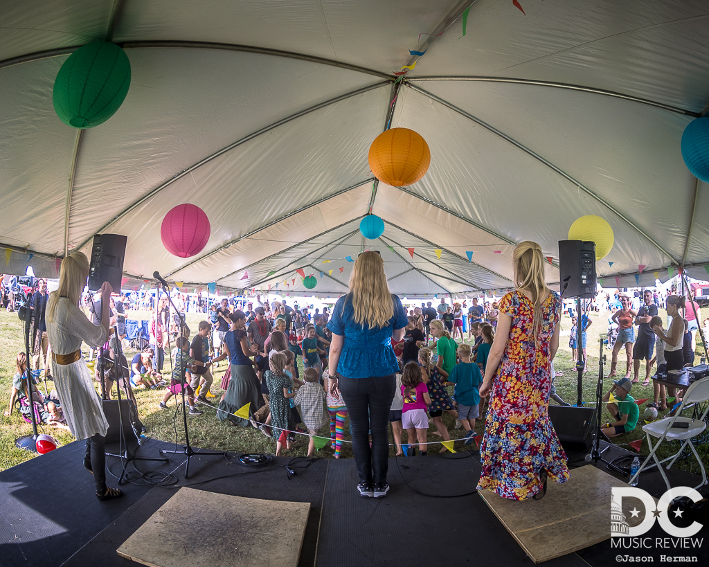 The Gothard Sisters teaching others to dance