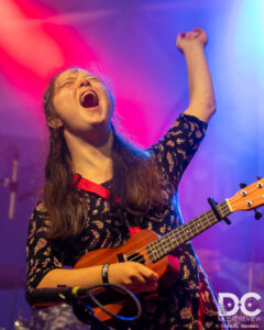 A very special guest from the Blueridge Arts Foundation performing on stage with Scythian