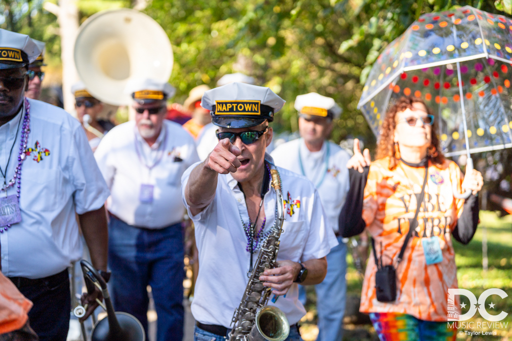 Always time for a Naptown Brass Band Second Line