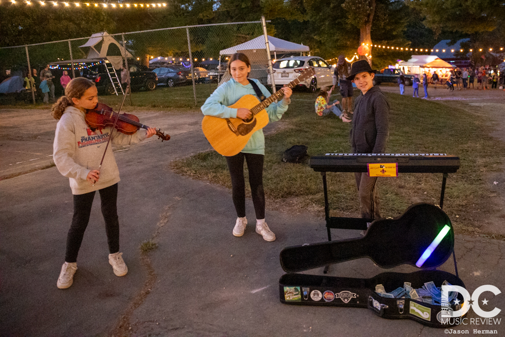 This was the most prolific and hardest working buskers there were at Ramble 2024