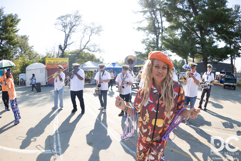 Each morning we woke to the sounds of The Naptown Brass Band and their ramble through Camp Ramblewood