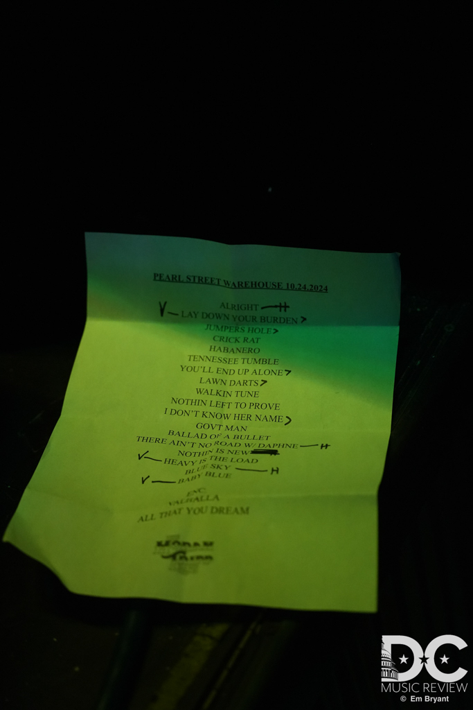 Moran Tripp Band's Setlist