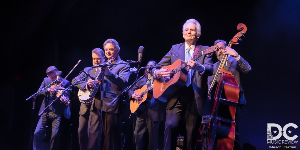 The Del McCoury Band performs at The Barns at Wolf Trap in January 2024